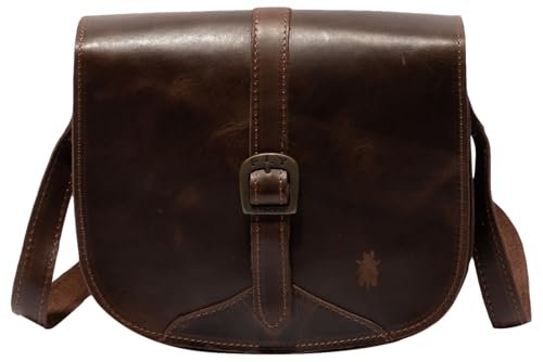 Fly London Damska modna torba GLOU751FLY, DK.Brown, Dk.brązowy