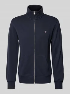 Bluza rozpinana o kroju regular fit z wyhaftowanym logo model ‘SGIELD’ - Koszulki męskie - miniaturka - grafika 1