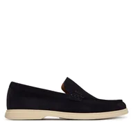 Półbuty męskie - Lordsy BOSS Sienne 50543083 Granatowy - miniaturka - grafika 1