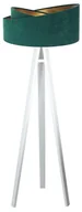 Lampy stojące - Zielono-biała lampa stojąca trójnóg Z6-Z37 - miniaturka - grafika 1