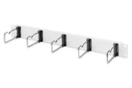 Akcesoria do komputerów stacjonarnych - Digitus Organizator kablowy 19" 1U, 5x uchwyty stalowe, 40x75 mm, szary - miniaturka - grafika 1