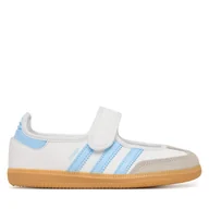 Buty dla dziewczynek - Baleriny adidas Samba Jane C JQ9305 Biały - miniaturka - grafika 1