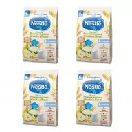 Kaszki dla dzieci - Nestle Kaszka mleczna pszenno-owsiana mleczna banan gruszka bez dodatku cukru dla niemowląt po 6 miesiącu Zestaw 4 x 180 g - miniaturka - grafika 1