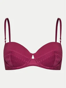 Calvin Klein Underwear Biustonosz balkonetka 000QF7543E Fioletowy - Biustonosze - miniaturka - grafika 1