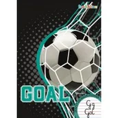 Zeszyty szkolne - Unipap Zeszyt do nauki pisania A4 laminowany linia podwójna dwukolorowa 32 kartki - miniaturka - grafika 1