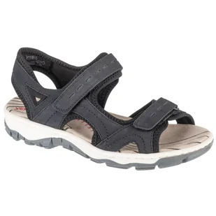 Sandały Rieker Sandals 68866-14 niebieskie - Sandały damskie - miniaturka - grafika 1