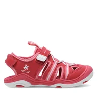 Buty dla dziewczynek - Sandały Beverly Hills Polo Club ELE-A16L426A-5 Różowy - miniaturka - grafika 1