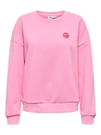 Bluzy damskie - ONLY Bluza w kolorze jasnoróżowym - miniaturka - grafika 1