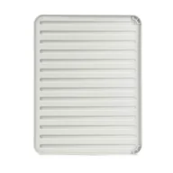 Obrusy i serwetki - Mata ociekacz do naczyń Campo biała - miniaturka - grafika 1