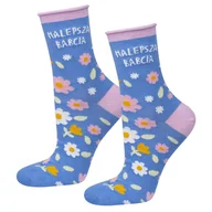 Skarpetki damskie - Skarpetki damskie pomysł na prezent dla Babci - miniaturka - grafika 1