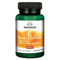 Witaminy i minerały - SWANSON Witamina E 400 IU mieszanka tokoferoli Vitamin E mixed tocopherols 100 kapsułek - miniaturka - grafika 1