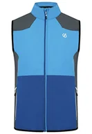 Kurtki męskie - Dare2b męska kurtka kamizelka Aptile II, Teton Blue/Orion Grey/Snorkel niebieski, L - miniaturka - grafika 1