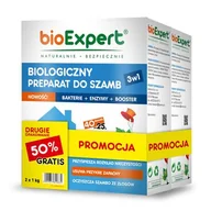 Szamba i oczyszczalnie ścieków - Biologiczny preparat do szamb 3w1 2x1 kg bioExpert - miniaturka - grafika 1