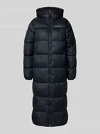 Płaszcze damskie - Płaszcz pikowany z kapturem - miniaturka - grafika 1