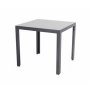 Stoły ogrodowe - LUNA - aluminiowy stół ogrodowy 80 x 80 x 74 cm - miniaturka - grafika 1