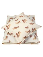 Pościel dla dzieci - FABELAB 2-częściowy komplet pościeli "Wild at Heart" w kolorze biało-brązowym - miniaturka - grafika 1