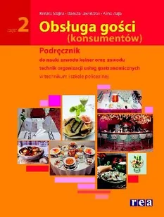 Obsługa gości konsumentów 2. Podręcznik do nauki zawodu kelner oraz zawodu technik organizacji usług gastronomicznych - Podręczniki dla szkół zawodowych - miniaturka - grafika 1