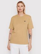 Koszulki sportowe damskie - Vans T-Shirt Small VN0A5I8X Brązowy Regular Fit - miniaturka - grafika 1
