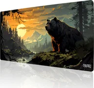 Podkładki pod mysz - Podkładka Tilt PODKŁADKA POD KLAWIATURĘ Niedźwiedzi Las 100x50 TILT Wodoodporna XXL XL - miniaturka - grafika 1