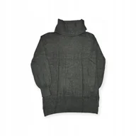 Swetry damskie - Ponczo sweter golf damski LOFT XXS Petite - miniaturka - grafika 1