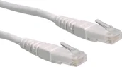 Kable miedziane - Roline UTP Patch Cable Kat.6 white 3,0m 21.15.1556 - miniaturka - grafika 1