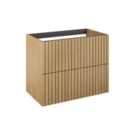 Szafki łazienkowe - Szafka łazienkowa pod umywalkę Elita Asami 80 cm dąb naturalny RE010800156690 - miniaturka - grafika 1