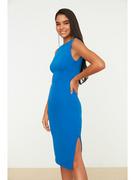 Sukienki - Trendyol Sukienka w kolorze niebieskim - miniaturka - grafika 1