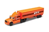 Kolekcjonerskie modele pojazdów - Maisto, pojazd Ciężarówka Pomarańczowa - miniaturka - grafika 1