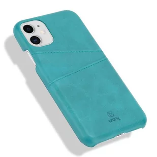 Crong Neat Cover - Etui iPhone 11 Pro z kieszeniami (zielony) - Etui i futerały do telefonów - miniaturka - grafika 4