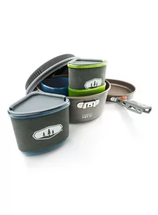Zestaw naczyń turystycznych GSI Outdoors Pinnacle Backpacker - anodized - Kuchnia turystyczne i akcesoria - miniaturka - grafika 1