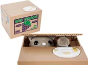 Wyposażenie pokoiku dziecięcego - SKARBONKA Kotek Na Baterie Zbiera Kradnie Monety - miniaturka - grafika 1