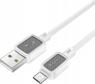 HOCO kabel USB A do Micro USB 2,4A X108 1 m biały - Kable USB - miniaturka - grafika 1