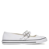 Trampki damskie - Baleriny Converse Chuck Taylor All Star Dainty Mary Jane A11552C Biały - miniaturka - grafika 1