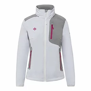 IZAS IZAS Męska kurtka softshell Shazka Outdoor Biały/szary/Fuxia M Izas_8434076355764 - Kurtki męskie - miniaturka - grafika 1