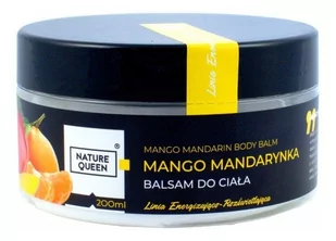 Mango Nature Queen Nature Queen, balsam do ciała mandarynka, 200 ml - Balsamy i kremy do ciała - miniaturka - grafika 1