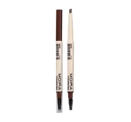 Akcesoria i kosmetyki do stylizacji brwi - MOIRA PRECYZYJNA KREDKA DO BRWI Z GRZEBYCZKIEM 05 MEDIUM BROWN - miniaturka - grafika 1