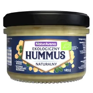 Hummus - NaturAvena Hummus naturalny BIO 185g - - miniaturka - grafika 1