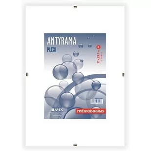 Antyrama plexi A4 210x297mm MEMOBE MAN021030-46 - Akcesoria do projektorów - miniaturka - grafika 1