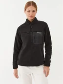 Odzież trekkingowa damska - Columbia Polar West Bend™ 1/4 Zip Pullover Czarny Regular Fit - miniaturka - grafika 1