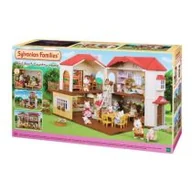 Figurki dla dzieci - SYLVANIAN Domek wiejski z czerwonym dachem 05480 - miniaturka - grafika 1