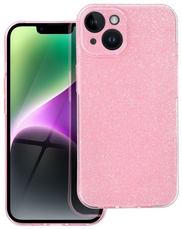 Futerał CLEAR CASE 2 mm BLINK do IPHONE 16e SE 4 2025 różowy