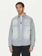 Koszule męskie - HUGO Koszula jeansowa Ebolt 50539045 Niebieski Oversize - miniaturka - grafika 1