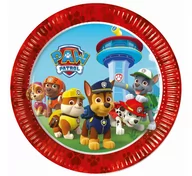 Dekoracje i nakrycia stołu na imprezę - Procos Talerzyki papierowe, Paw Patrol Lets Roll, 23 cm, 8 sztuk - miniaturka - grafika 1