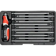 Śrubokręty - YATO wkrętak z wymiennymi końcówkami dwustronnymi SL PH PZ TROX HEX 12 części 22w1 YT-2797 - miniaturka - grafika 1