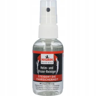 Nigrin Preparat do Czyszczenia Kasku Wizjera 50ml - Kosmetyki samochodowe - miniaturka - grafika 1