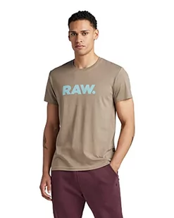 G-STAR RAW t-shirt męski, Beżowy/Khaki (Dk Lever 336-b416), XL - Koszulki męskie - miniaturka - grafika 1