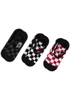 Skarpetki męskie - VANS Zestaw 3 par stopek unisex Classic Super No Show VN000XS9RLM1 r.38,5/42 Czarny - miniaturka - grafika 1