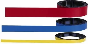 MAGNETOPLAN TAŚMA MAGNETYCZNA MAGNETOFLEX 15mm x100cm ŻÓŁTY 1261502 - Artykuły biurowe - miniaturka - grafika 1