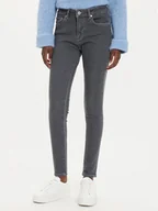 Spodnie damskie - Pepe Jeans Jeansy PL204728 Szary Skinny Fit - miniaturka - grafika 1