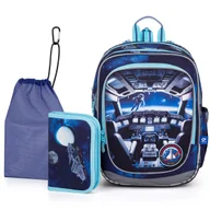 Plecaki szkolne i tornistry - Topgal Komplet szkolny ENDY 24051 SET MEDIUM - miniaturka - grafika 1